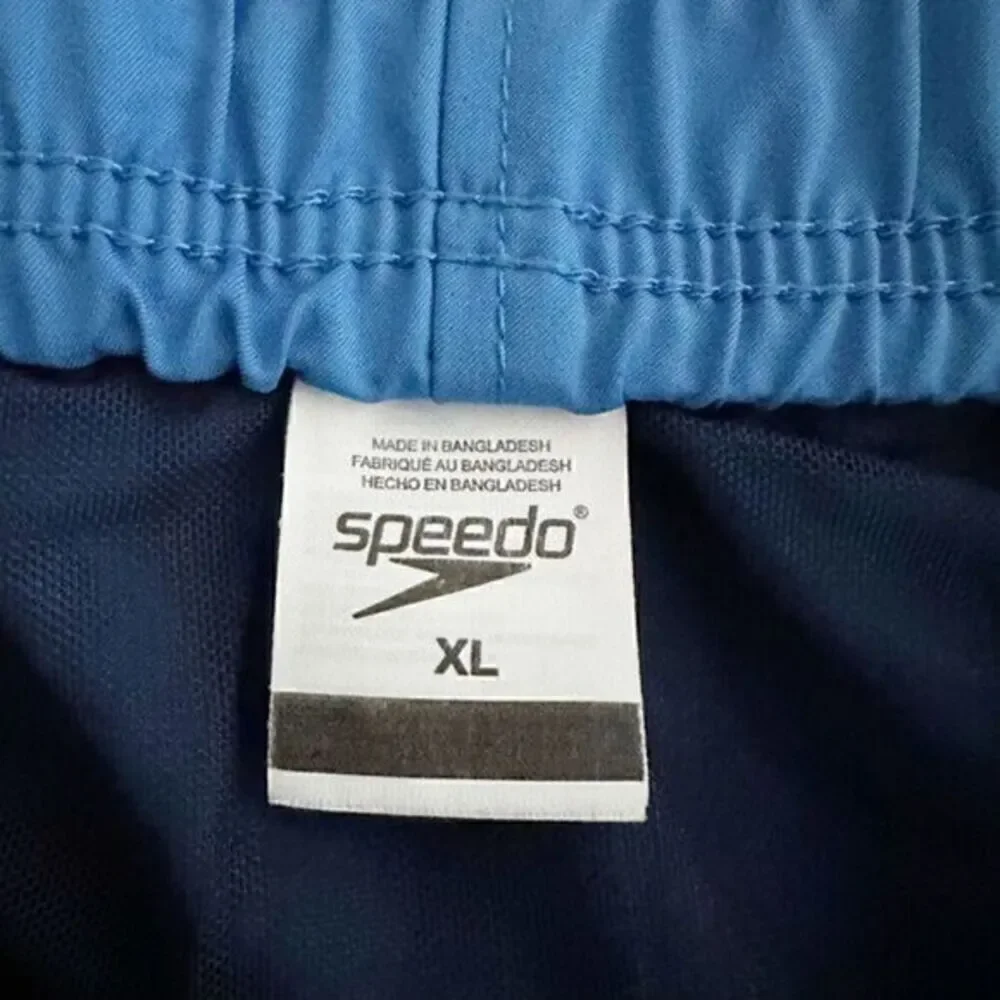Speedo Men's Volley Palace‎ Beach Print Stripe Swim Trunk Size Extra Large